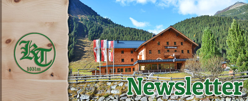 Krimmler Tauernhaus Newsletter